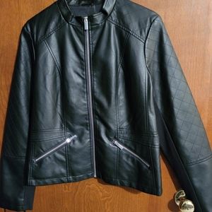New York & Co Leather Jacket Brand New